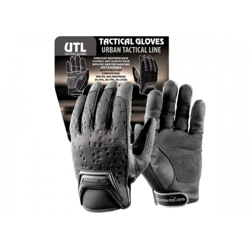Helikon Tex Range Tactical Gloves Handschuhe Touch Black Schadow Grey A