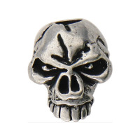 Emerson Skull Bead Pewter