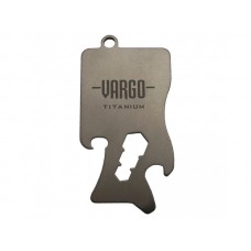 Vargo Outdoors Titanium Key Chain Tool - 1.2